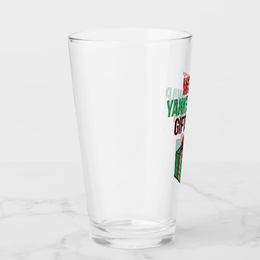 Worst Yankee Swap Gift Ever Glas (Rechts)