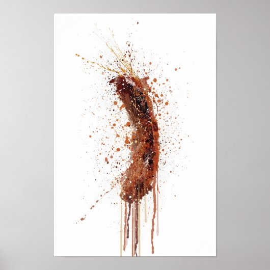 Worstbroodjes Poster (Voorkant)
