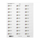 worstel slot afbeelding etiket (Full Sheet)