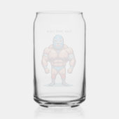 worstelaar , bewerkbaar glas (Achterkant)