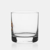 worstelaar in het vrij worstelen whisky glas (Links)