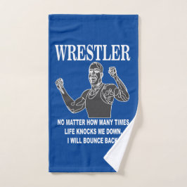 Worstelaar Inspirerend Wrestling Handdoek