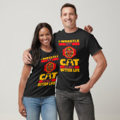 Worstelaar Kat  Worstelen Worstelen T-shirt (Unisex)