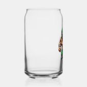 worstelaar van het vrij worstelen  blikvorm glas (Rechts)