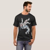 Worstelaars Astronauten T-shirt (Voorkant volledig)