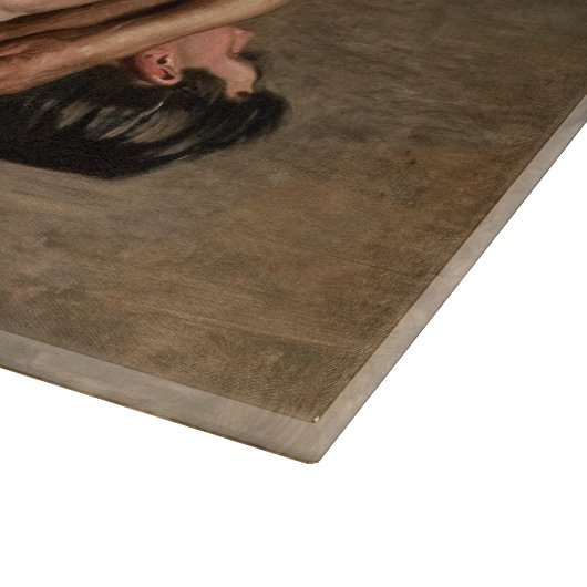 Worstelaars (door Thomas Eakins) Snijplank (Hoek)