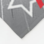 Worstelaars exploderenmet sterren op een rugleunin fleece deken (Hoek)