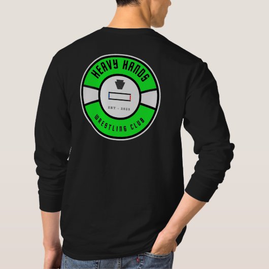 Worstelclubitems T-shirt (Achterkant)