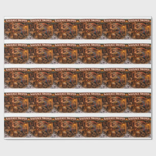 Worsteldief Yule Lad  Cadeaupapier