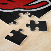 Worstelen ADD NAAM Graple Champion Team Speler Legpuzzel (Zijkant)