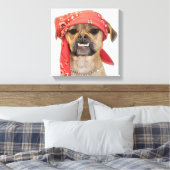 worstelen canvas afdruk (Insitu (Slaapkamer))