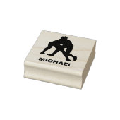 Worstelen gepersonaliseerde naam rubberstempel (Stempel)
