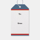 Worstelen Kerstcadeautags Cadeaulabel (Achterkant)