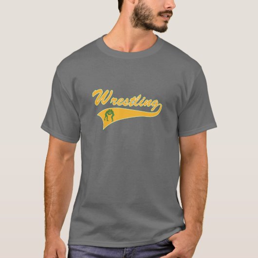 worstelen logo t-shirt (Voorkant)