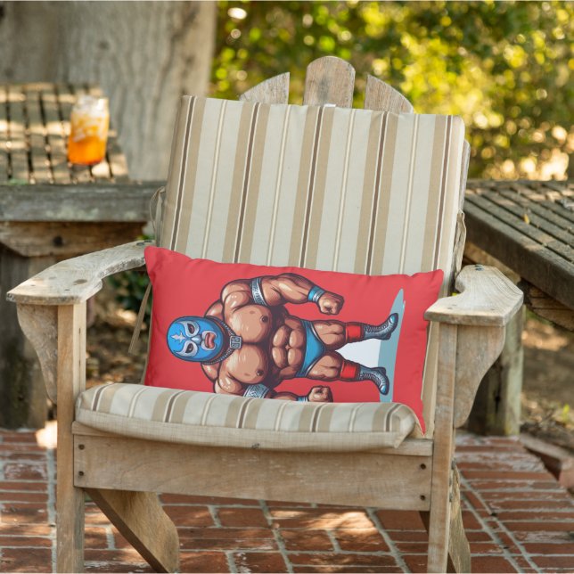 Worstelen mannen  buitenkussen (Stoel)