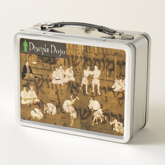 Worstelen met God Lunchbox (Achterkant)