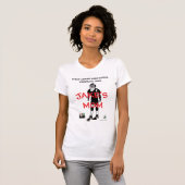 Worstelen Moeder Cartoon Aangepast T-shirt (Voorkant volledig)
