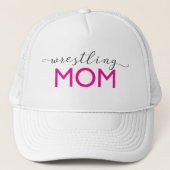 Worstelen moeder sportief trucker pet (Voorkant)