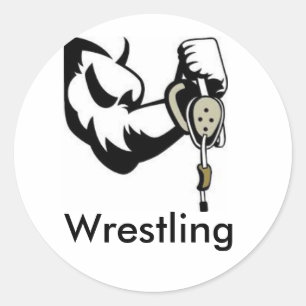 worstelen sticker