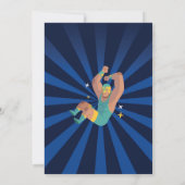 Worstelen Verjaardag Worstelen Ring Vechten Ring Kaart (Achterkant)