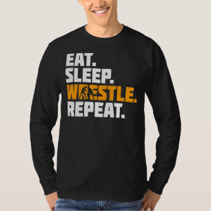 Worstelen voor jongens en meisjes voor worstelaar t-shirt
