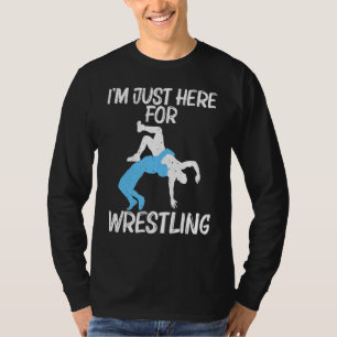 Worstelen voor worstelaar mannen vrouwen worstelen t-shirt