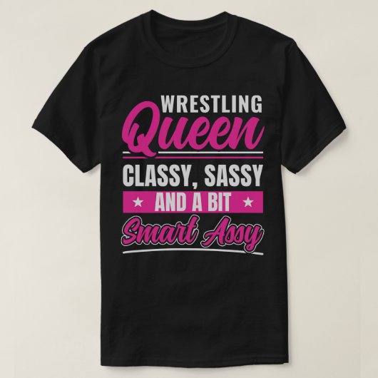 Worstelen Vrouwen Grappig Wrestling Wrestle Wrestl T-shirt (Design voorkant)