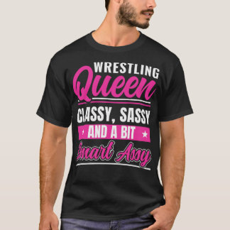 Worstelen Vrouwen Grappig Wrestling Wrestle Wrestl T-shirt