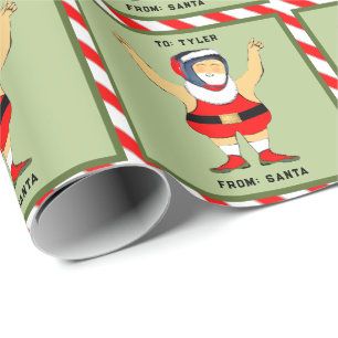 Worstelen Worstelaar Kerstcadeau Cadeaupapier