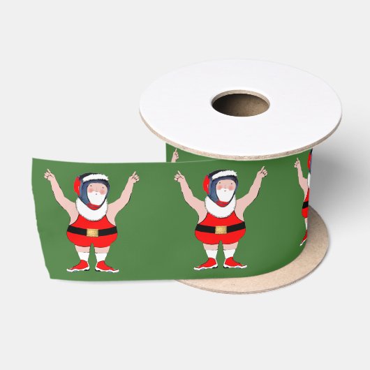 Worstelen Worstelaar Kerstvakantie Satijnen Lint (Spoel)