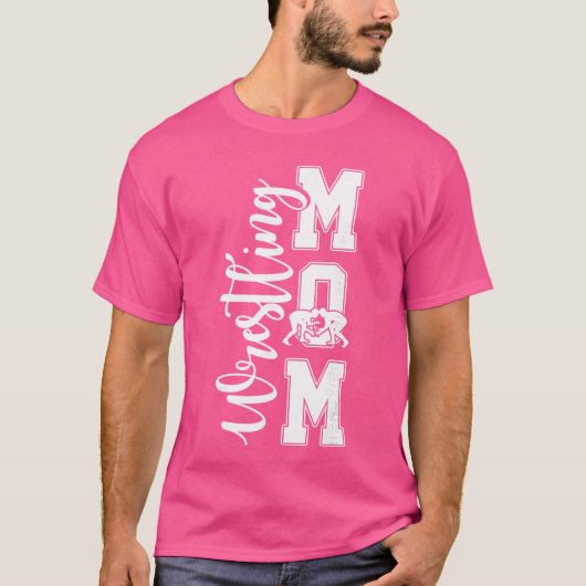 Worstelende Moeder Grappige Worstelen Moeder Worst T-shirt (Voorkant)