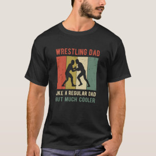 Worstelende Vader Retro Worstelen  Antieke Worstel T-shirt