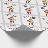 worsteling cadeaupapier (Hoek)