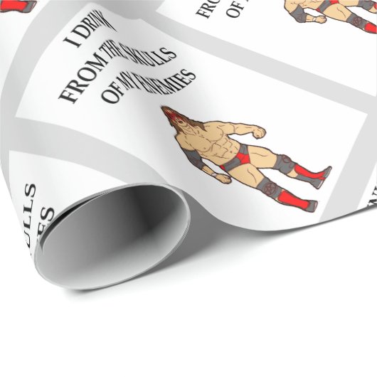 worsteling cadeaupapier (Rol Hoek)