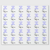 worsteling cadeaupapier (Vlak)