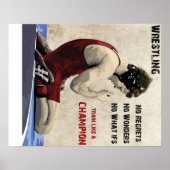 worsteling - geen spijt poster (Voorkant)