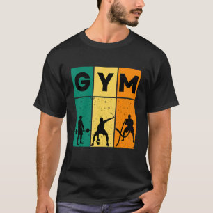 worsteling is een echte gym workout Gym Buddy Work T-shirt