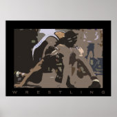 worsteling poster (Voorkant)