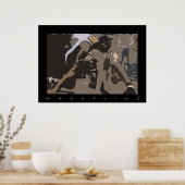 worsteling poster (Keuken)