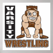 worsteling poster (Voorkant)