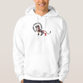 Worsteling Vormt Sterkte Hoodie (Voorkant)