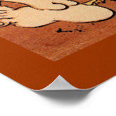 Worstellers met Tattoos Japans Poster voor fijne k (Hoek)