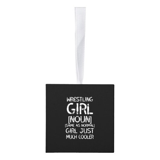 worstelmeisje wit decoratie (Rechts)