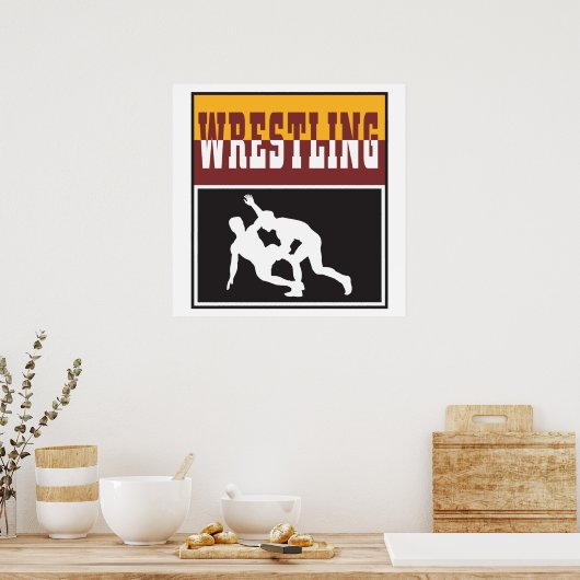 worstelontwerp poster (Keuken)