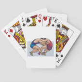 Worstelpartij Pokerkaarten (Achterkant)