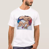 Worstelpartij T-shirt (Voorkant)