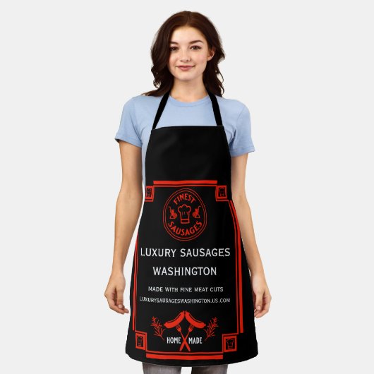 Worstmakers Schort (Gedragen)