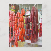 Worstmarkt in Lima Briefkaart (Voorkant)