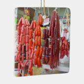 Worstmarkt in Lima Keramisch Ornament (Rechts)