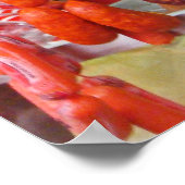 Worstmarkt in Lima Poster (Hoek)